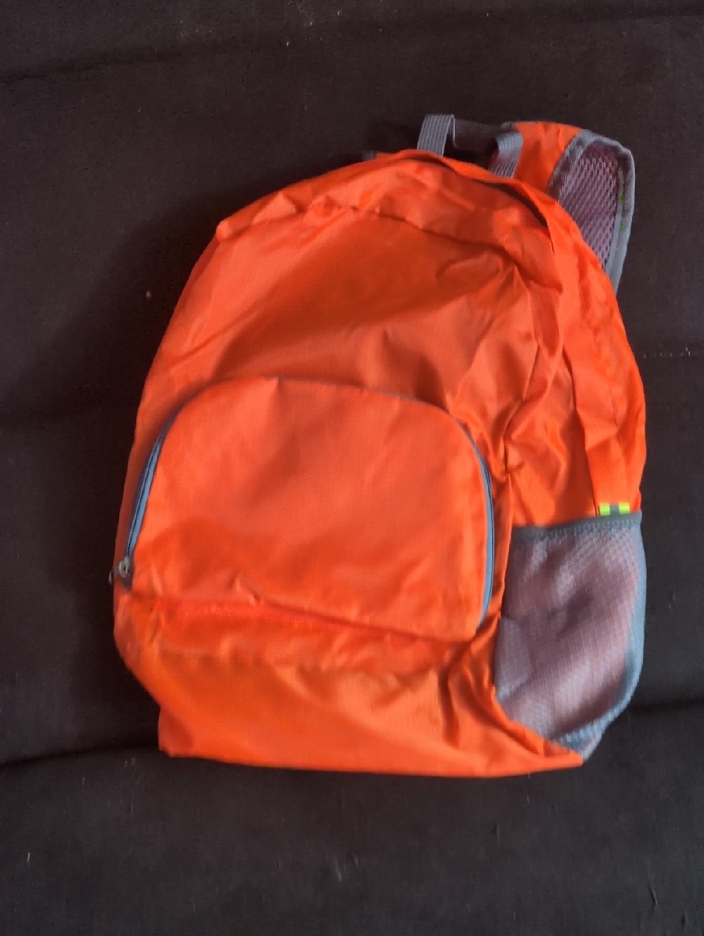 Orange Men’s Backpack — Lightweight Everyday Bag